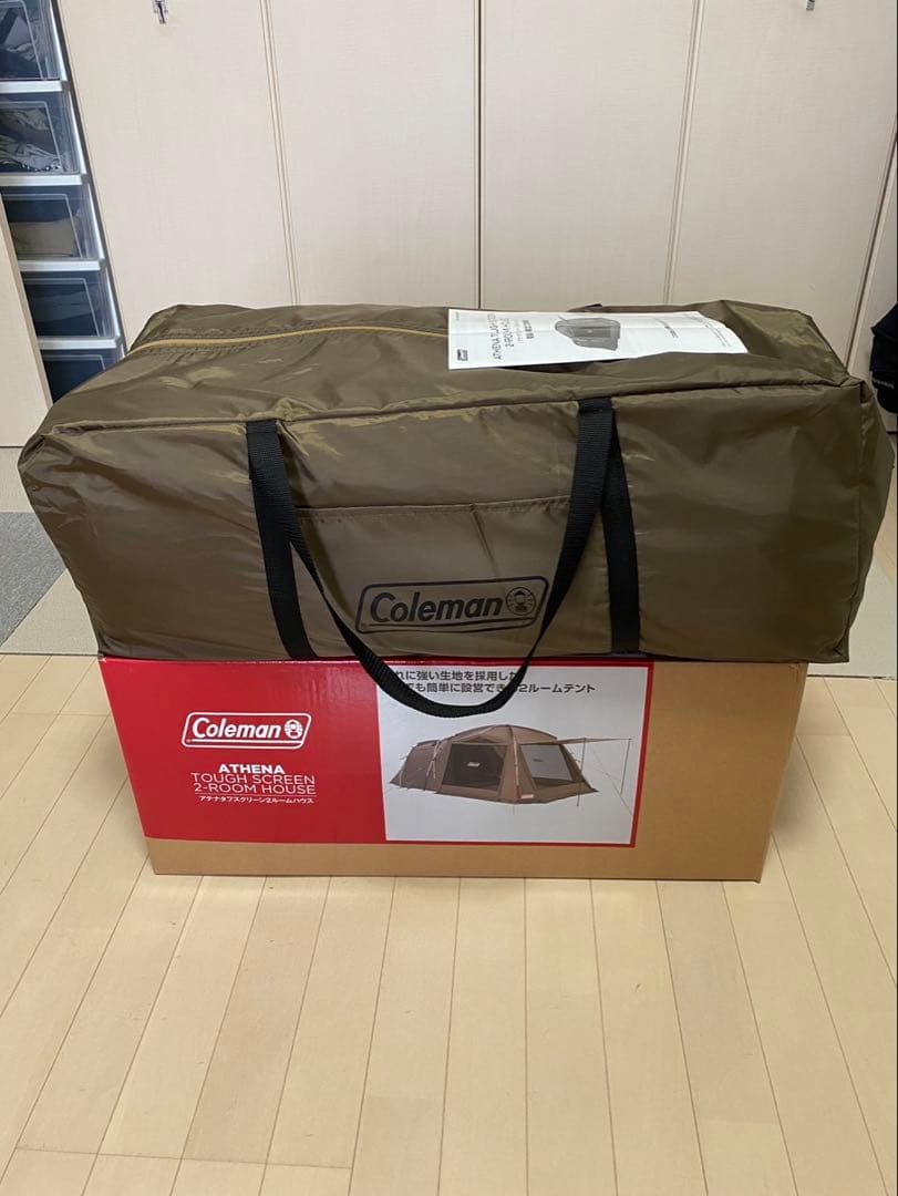 Coleman アテナタフスクリーン2ルームハウス タン