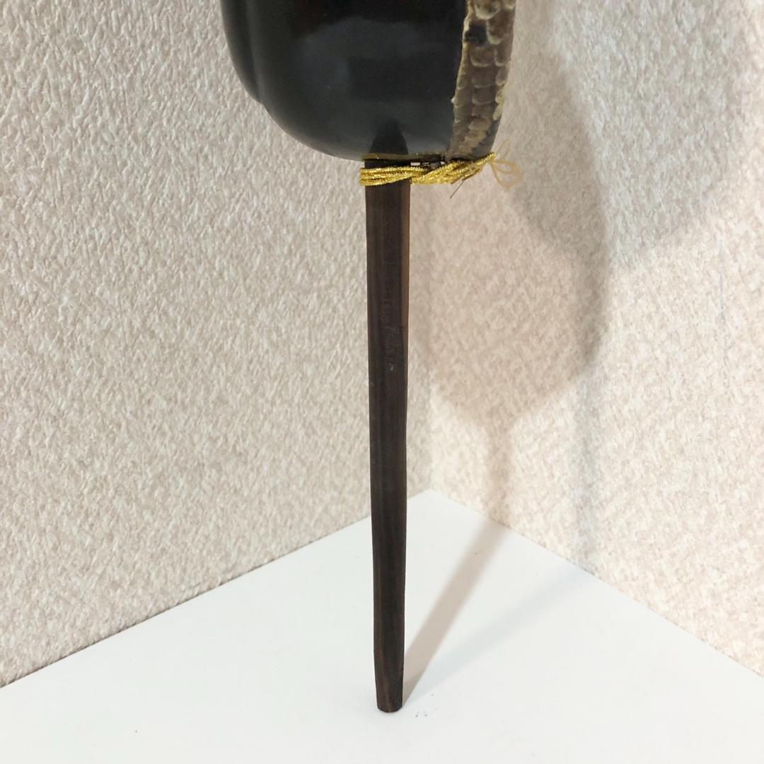 琉球 胡弓 四弦 本革 蛇皮　クーチョー 沖縄胡弓　擦弦楽器 蛇革 ケース付き