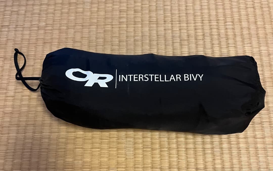 アウトドアリサーチ Intersteller Bivy 3層防水透湿生地 使用
