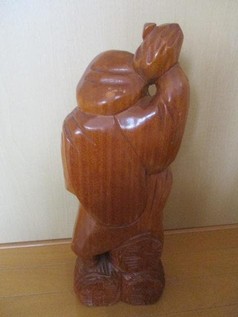 七福神　布袋様　大黒天様　木彫り　石？ 　4点