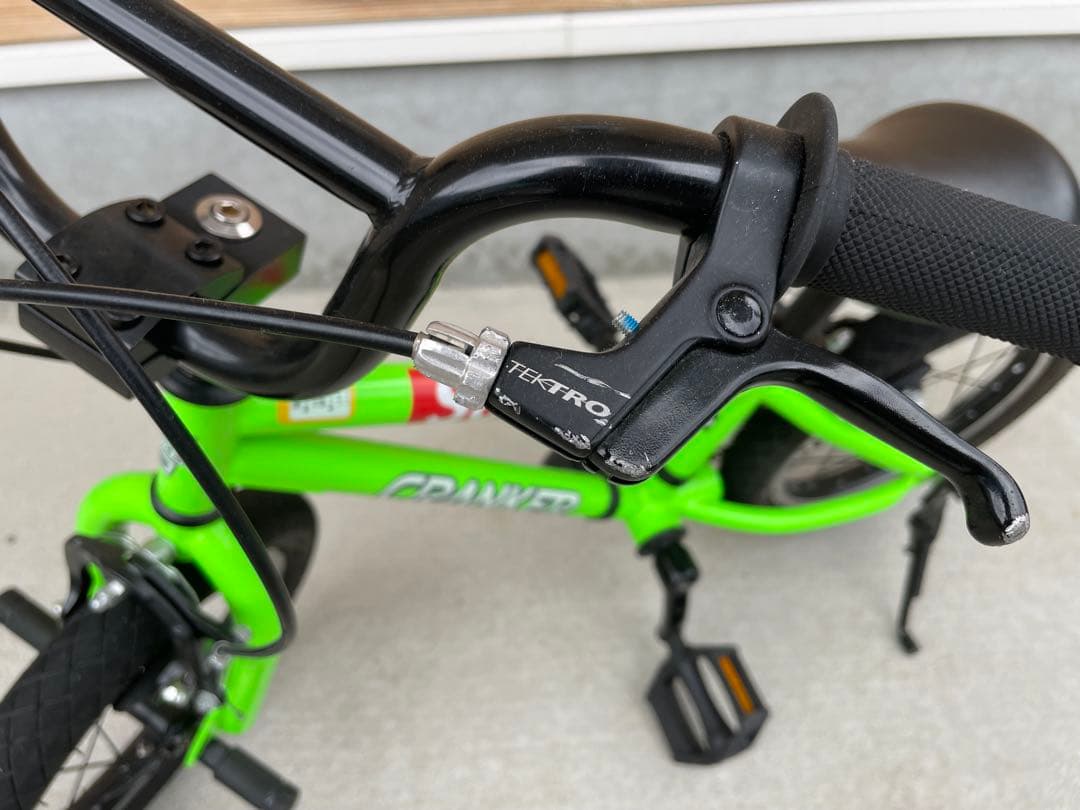 新潟市内「引き渡し限定」CRANKER BMX グリーン14インチ