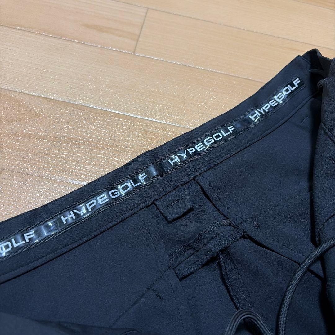 HYPEGOLF ジョガーパンツ ロング ゴルフ メンズ ブラック L