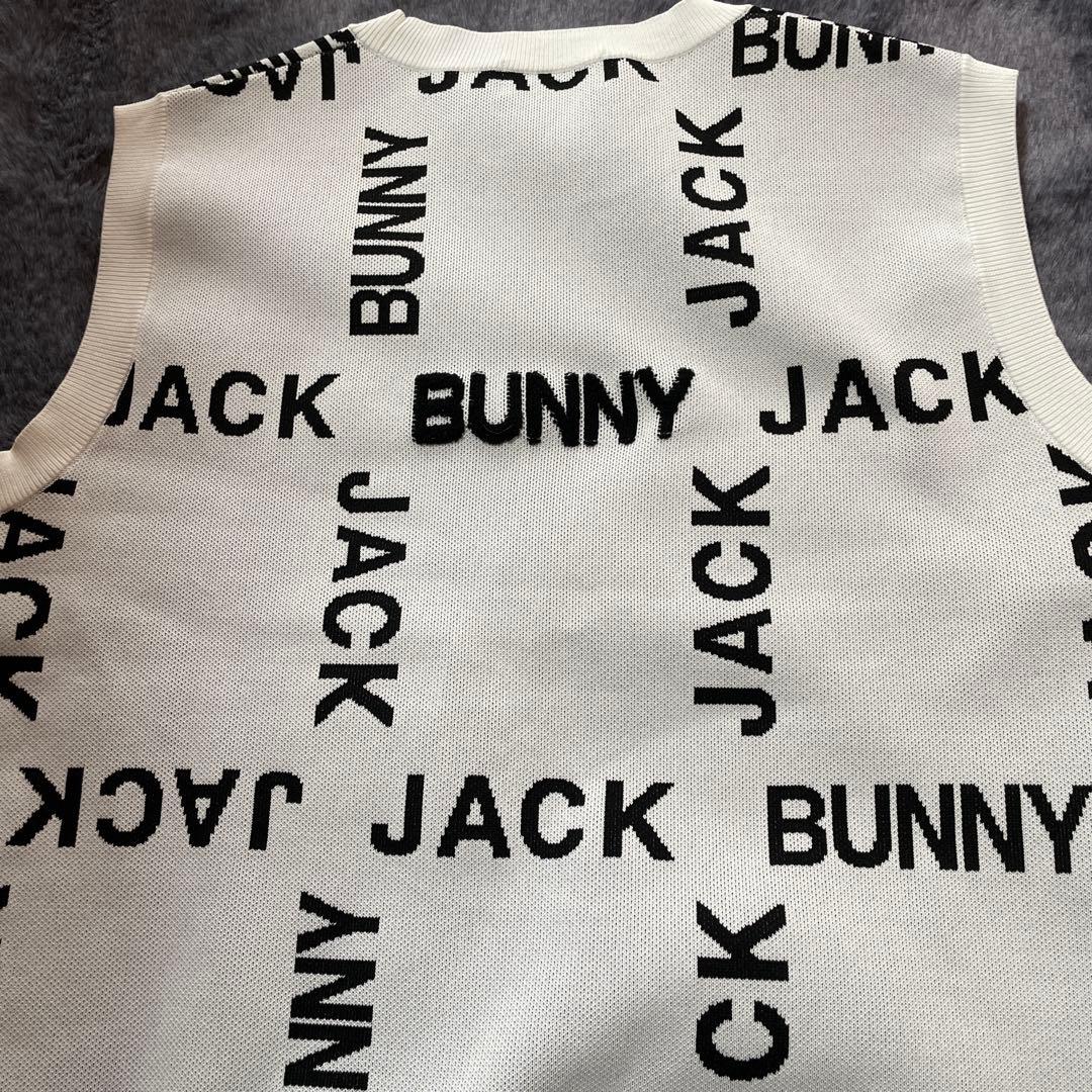 美品　Jack Bunny!! ロゴベスト サイズ1 パーリーゲイツ