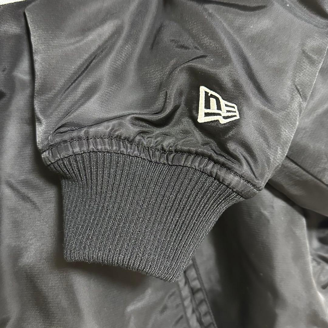 NEWERA ドジャース ナイロンジャケット ブラック GR8