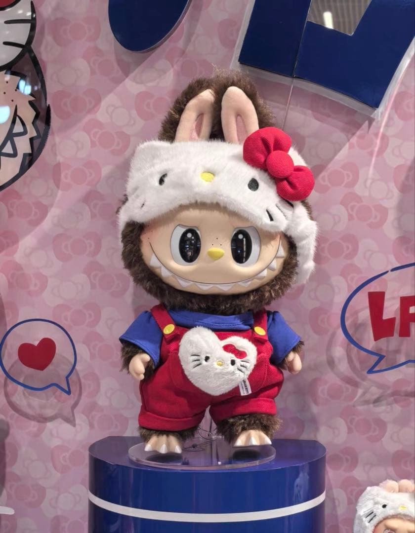 2個セット　ポップマート ザ モンスターズ × ハローキティ ぬいぐるみ