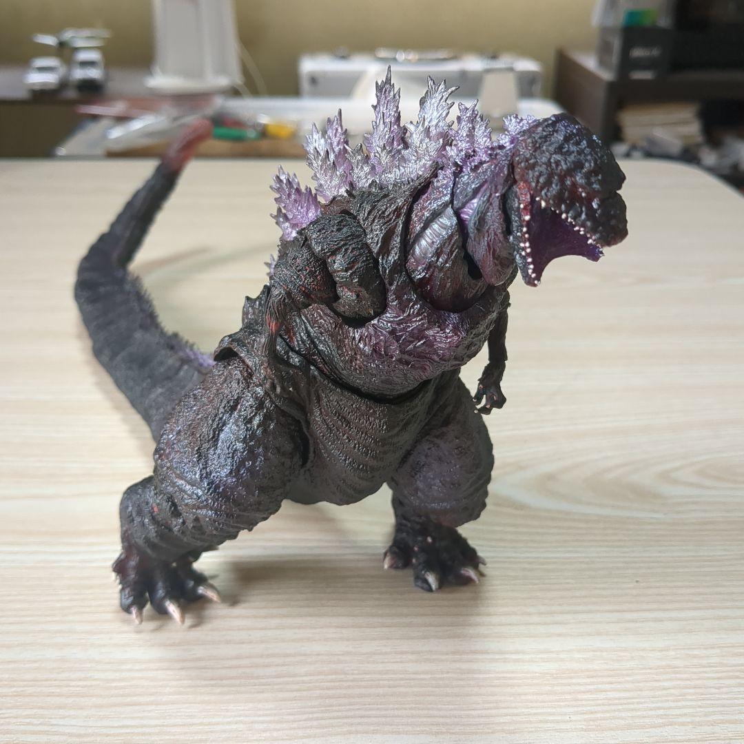 バンダイSHMonsterARTSシン・ゴジラ覚醒バージョン顎、尾端