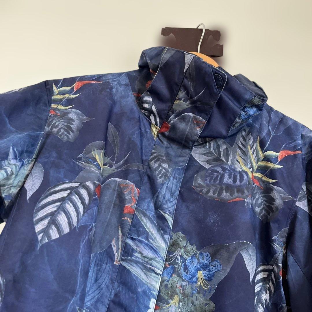 ROXY ネイビー 花柄 スノーボードウェア　2点セット