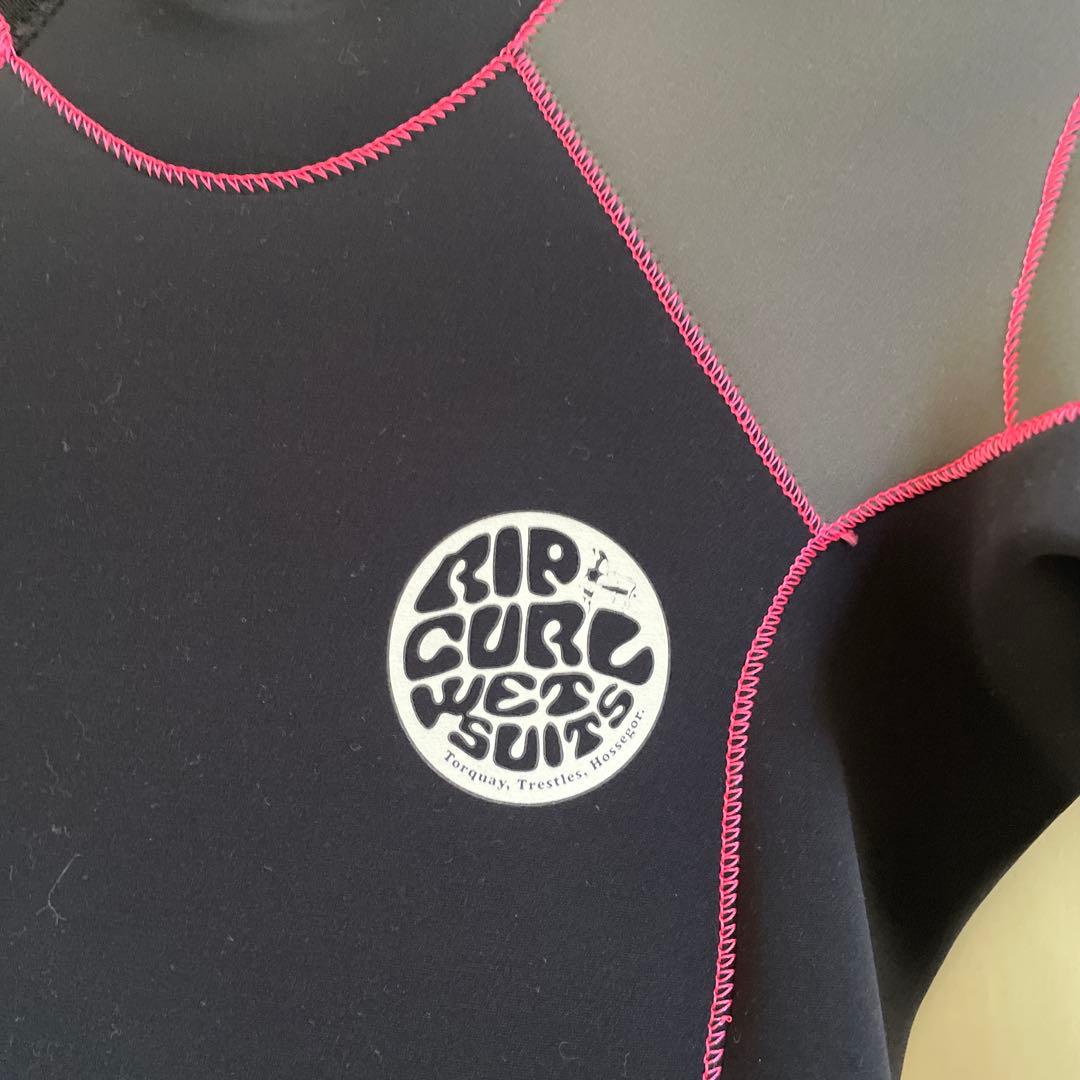 Rip Curl フルスーツ 黒/グレー/ピンク