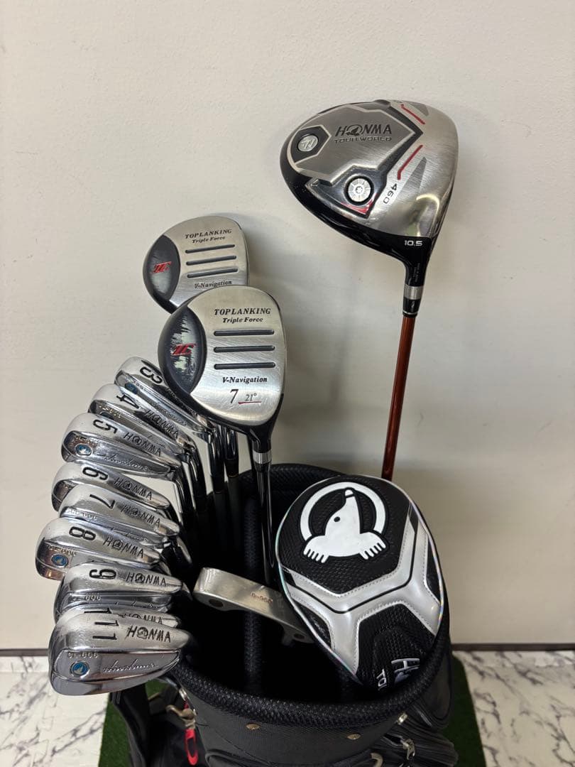 本間ゴルフ TOUR WORLD & Hiro Honma 13本フルセット