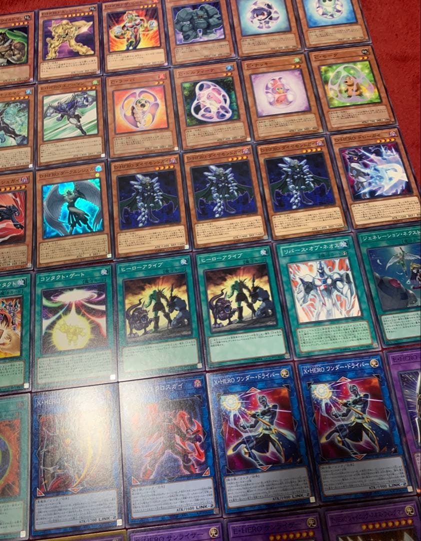 遊戯王　本格構築ネオスHEROデッキ40枚＋E X15枚＋α