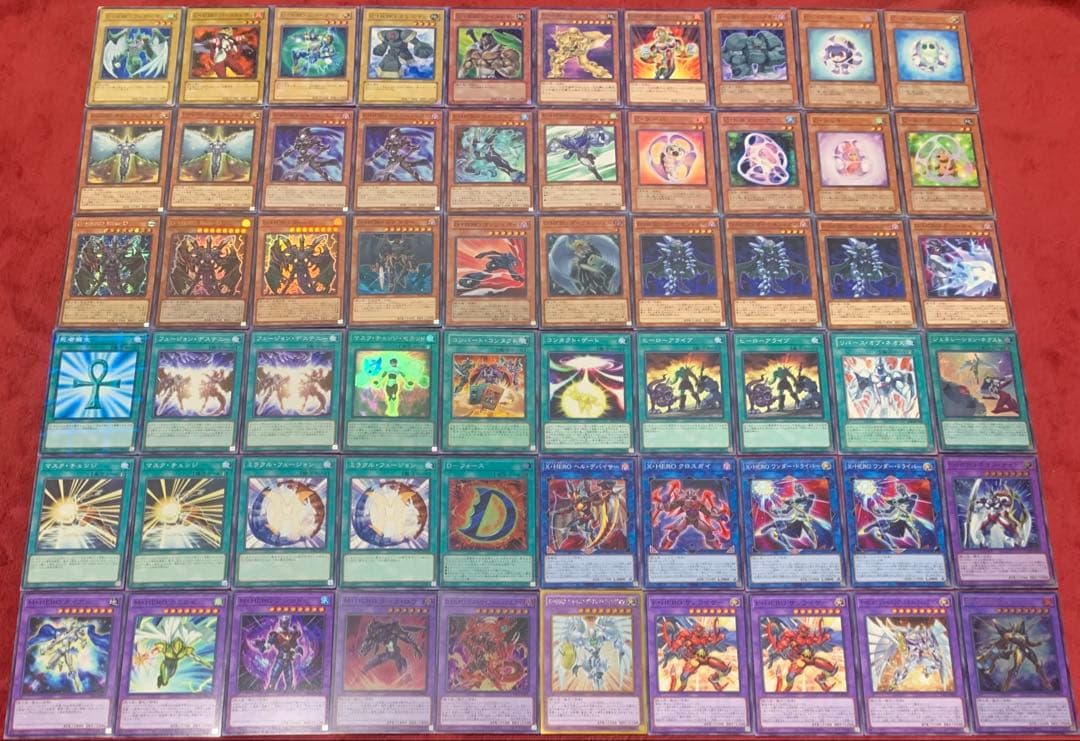 遊戯王　本格構築ネオスHEROデッキ40枚＋E X15枚＋α