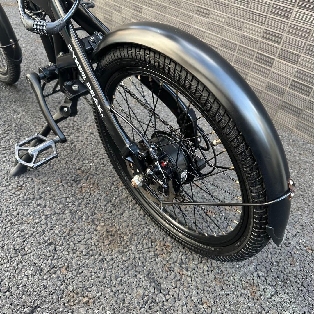 PYKESPEAK 電動アシスト自転車 X20 20インチブラックバッテリー新品