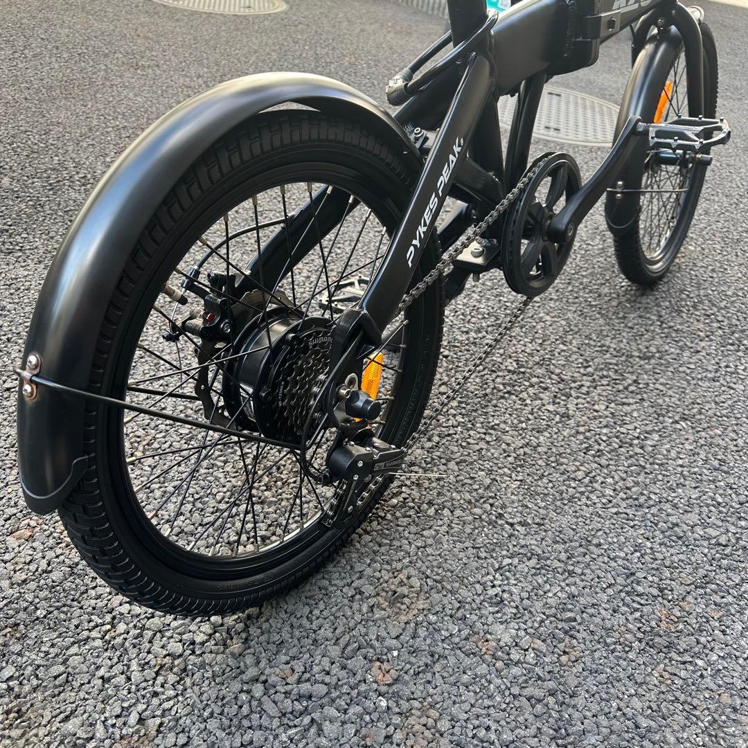 PYKESPEAK 電動アシスト自転車 X20 20インチブラックバッテリー新品