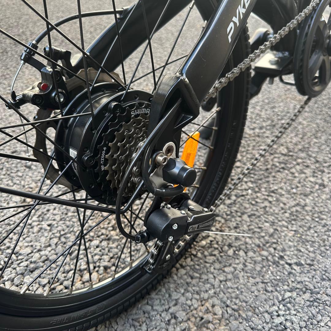 PYKESPEAK 電動アシスト自転車 X20 20インチブラックバッテリー新品