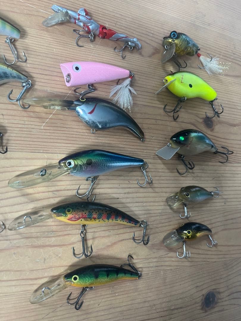 メガバス、ラパラなどバスルアーセット売り