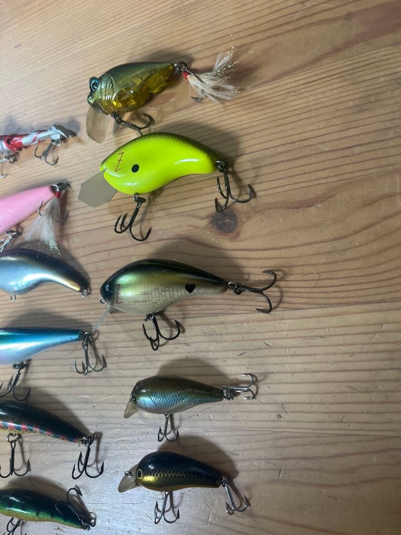 メガバス、ラパラなどバスルアーセット売り