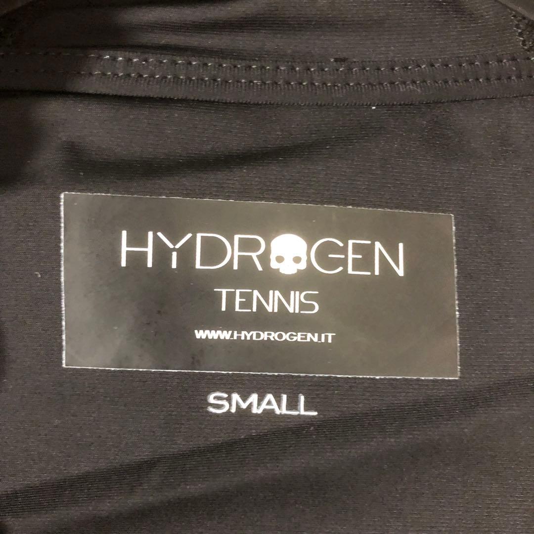 極美品 Hydrogen 22SS スカルロゴ ジップアップ パーカー