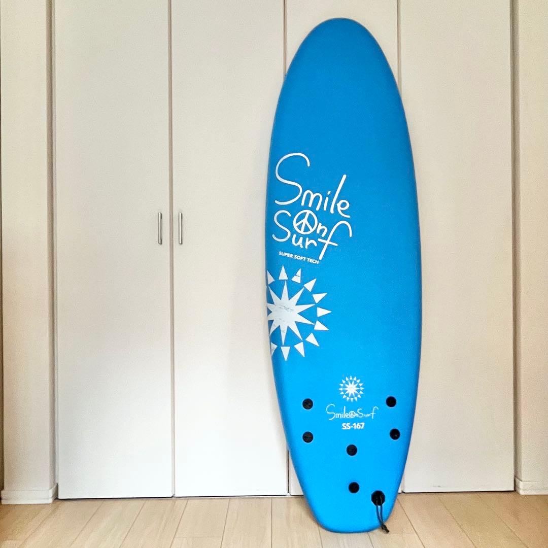 サーフィンソフトボード　子供用サーフボード　ジュニア　Smile on surf