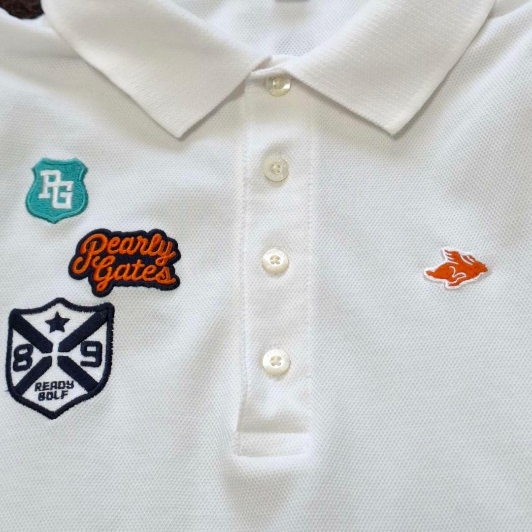 美品 マスターバニーエディション 半袖 白 M 綿混 ロゴ刺繍 手洗い洗濯済