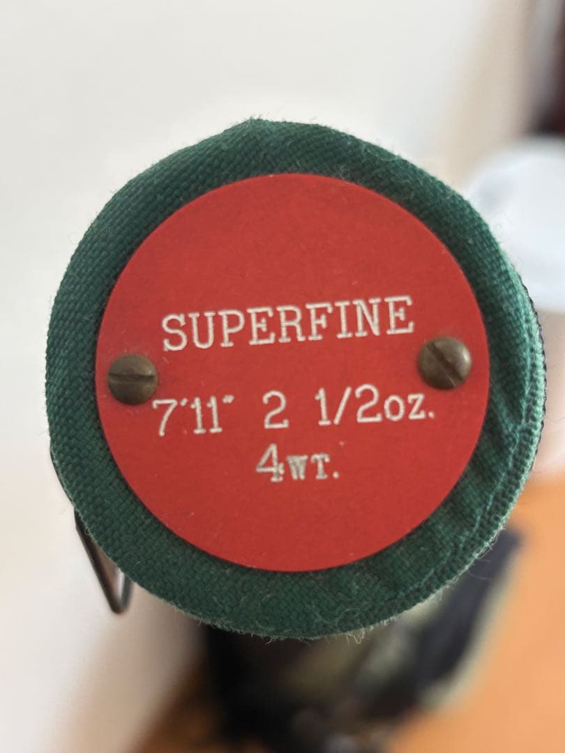 Orvis SUPERFINE フライロッド 7'11\" 4wt