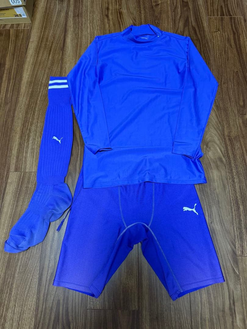 富山第一高校 Puma サッカーウェア セット