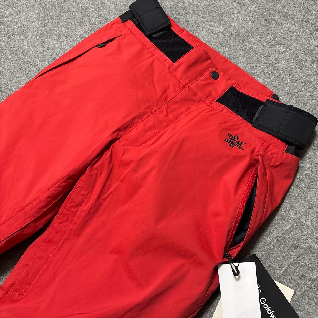 Mサイズ ゴールドウイン Gソリッド カラー ワイド 中綿 スキーパンツ ②併