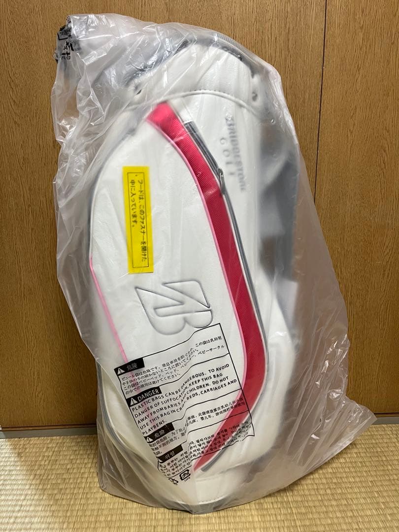 【新品未使用】ブリヂストン ゴルフ　BG-100L キャディバッグ ピンク