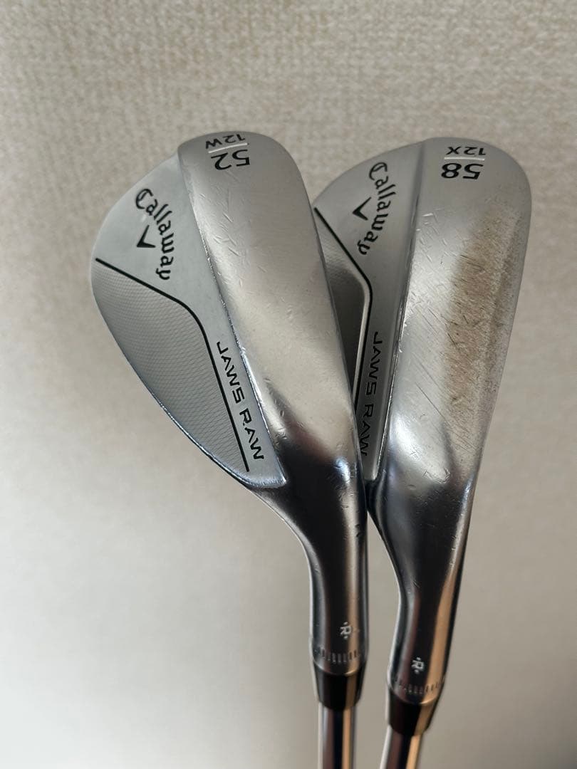 Callaway Jaws Raw ウェッジ 52度 58度　 DG S200