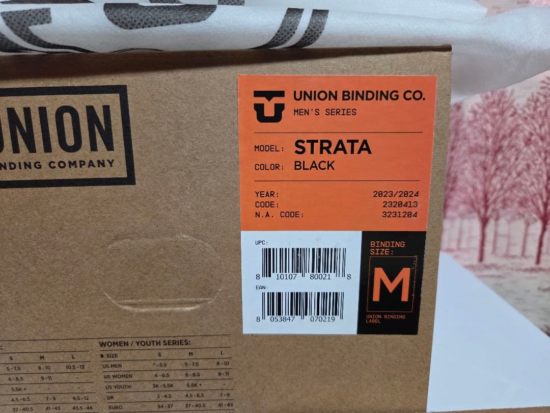 23-24 UNION STRATA Mサイズ 美品