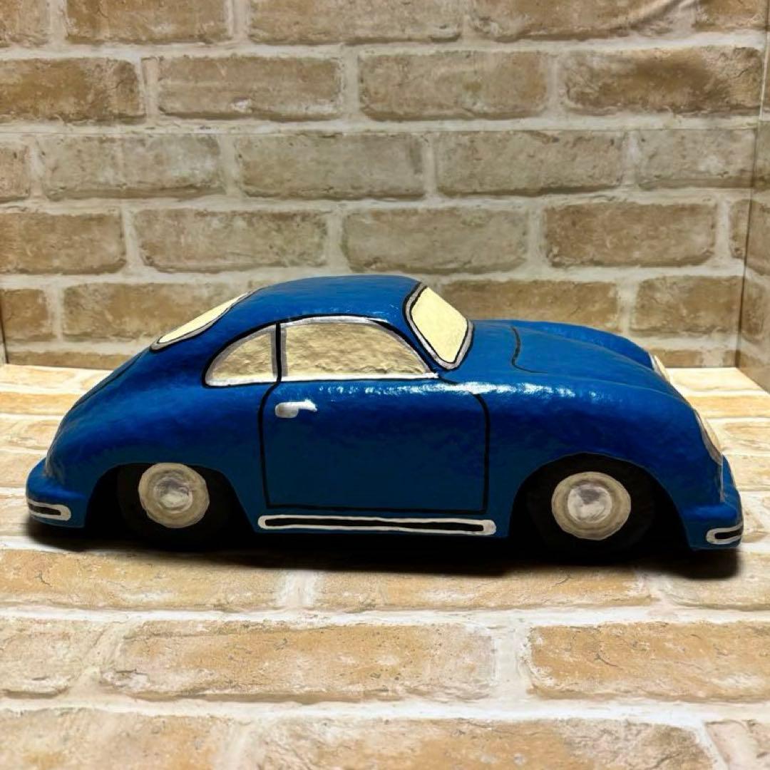 ポルシェ 356A ペーパーオブジェ　張り子　PORSCHE