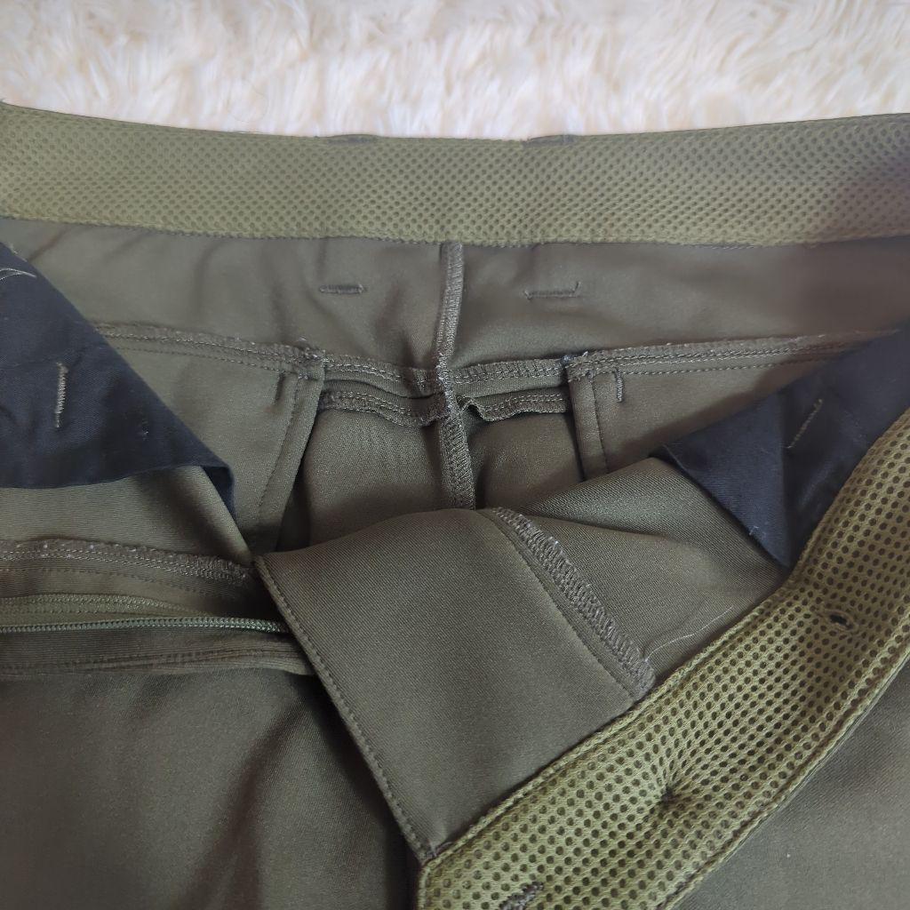 BRIEFING M 近年モデル カーキ ストレッチ 3Dロゴ