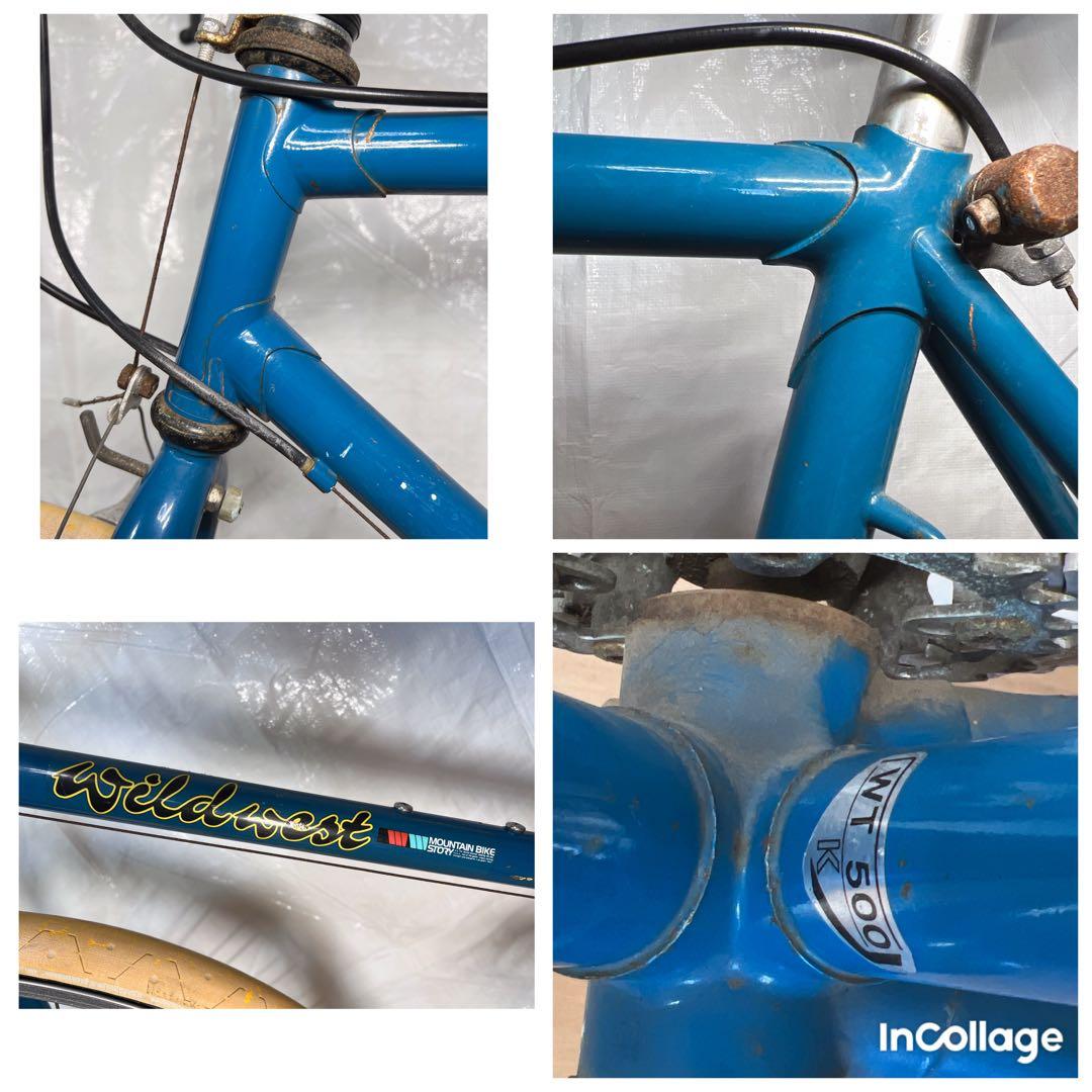 WildWest マウンテンバイク　レトロ 自転車90’s OLD ブリヂストン