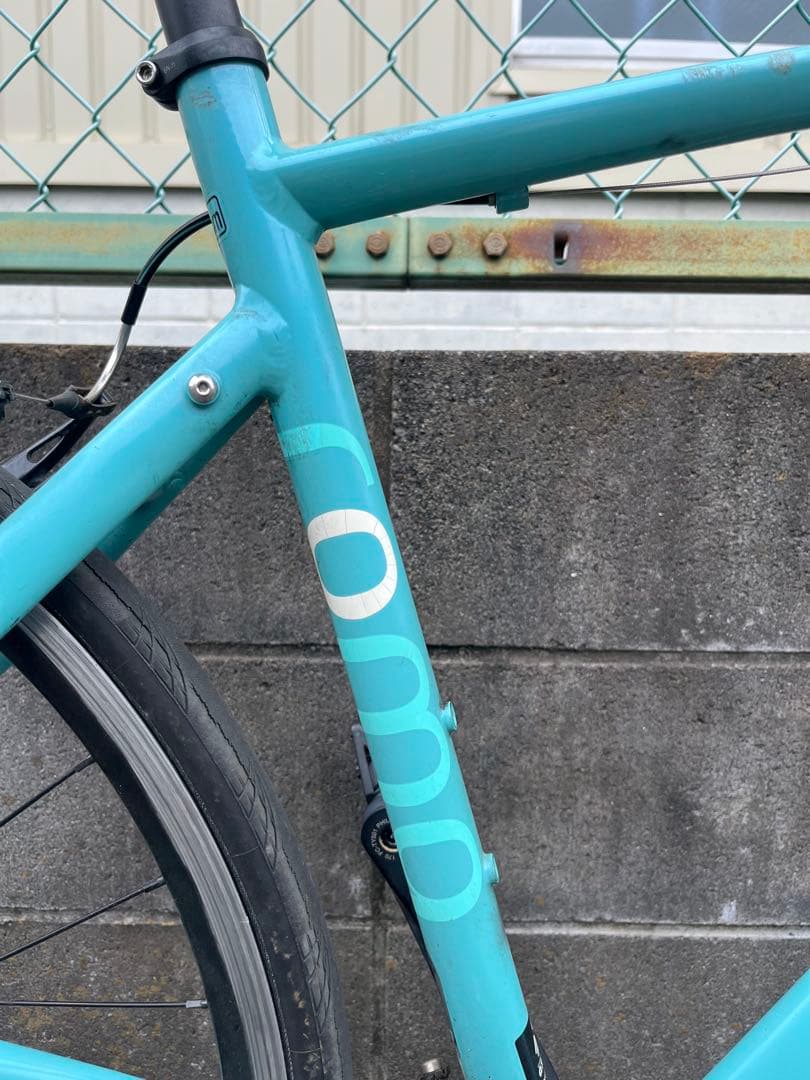 【矢口賢介様引き取り専用】Bianchi ROMA 4 クロスバイク チェレステ
