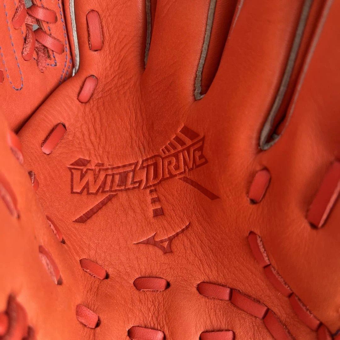 おしじ　Mizuno 右利き用　will drive グローブ　ジュニア
