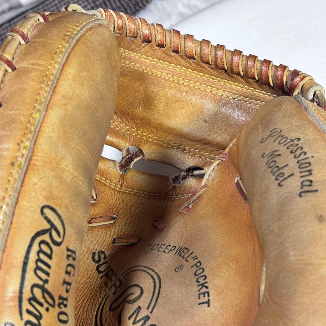 Rawlings キャッチャーミット 軟式野球 BU-8 高級レザー グローブ