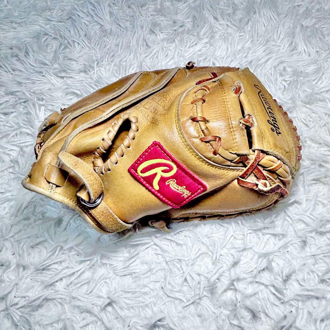 Rawlings キャッチャーミット 軟式野球 BU-8 高級レザー グローブ