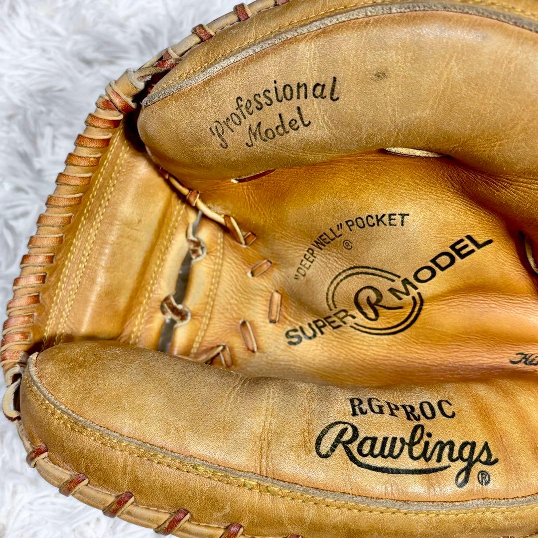 Rawlings キャッチャーミット 軟式野球 BU-8 高級レザー グローブ