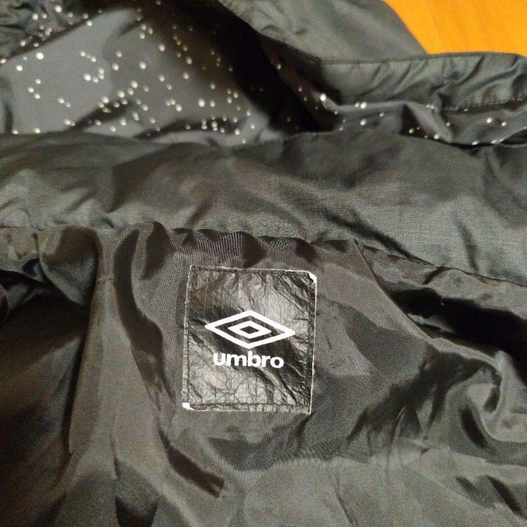 UMBRO ブラック ロングダウン　ベンチコート
