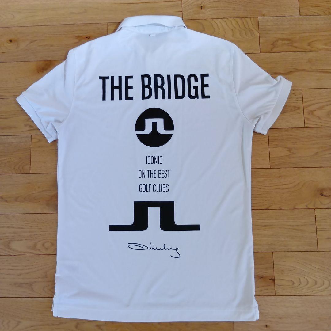 J.LINDEBERG ホワイト スリムフィット シャツ