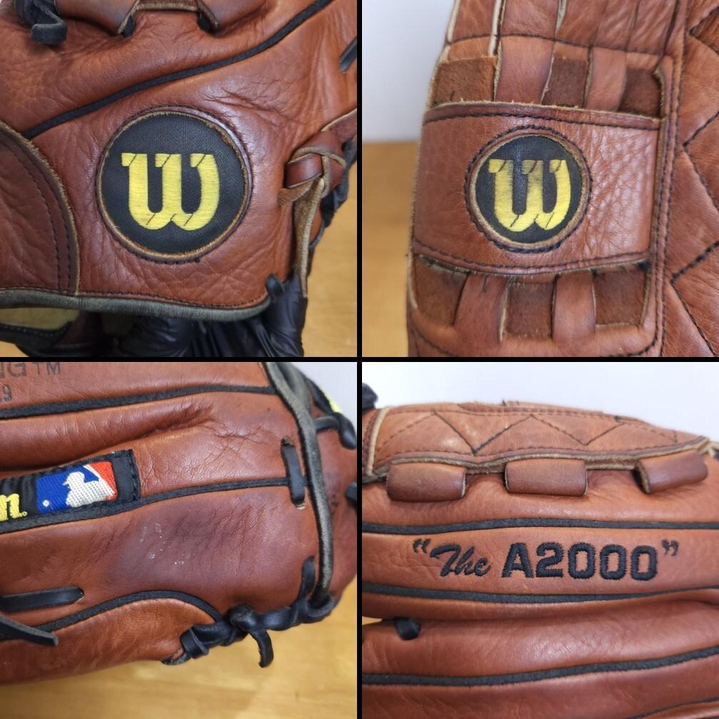 ウイルソン Wilson A2000 デュアル 限定モデル 投手用 軟式グローブ