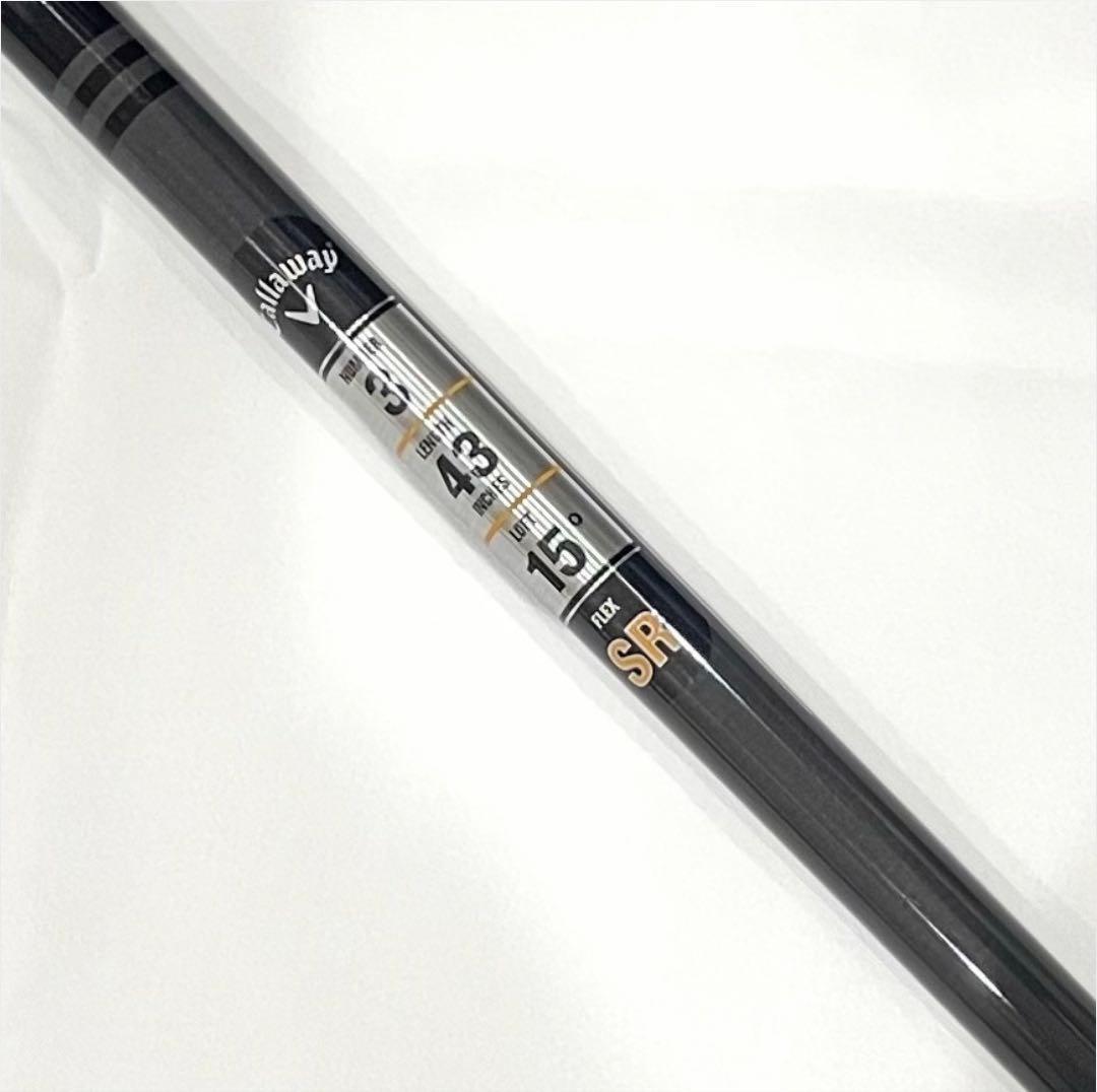 新品未使用 キャロウェイ スリーブ付 シャフトのみ TENSEI 60SR