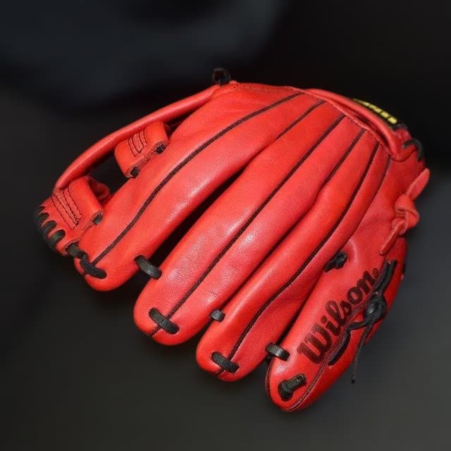 【リペア&型付け済】Wilson 一般 軟式グローブ