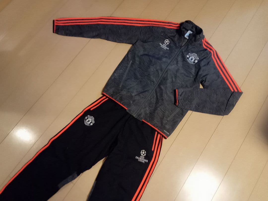 50新品未使用【adidas×UEFA】マンチェスターユナイテッドコラボジャージ