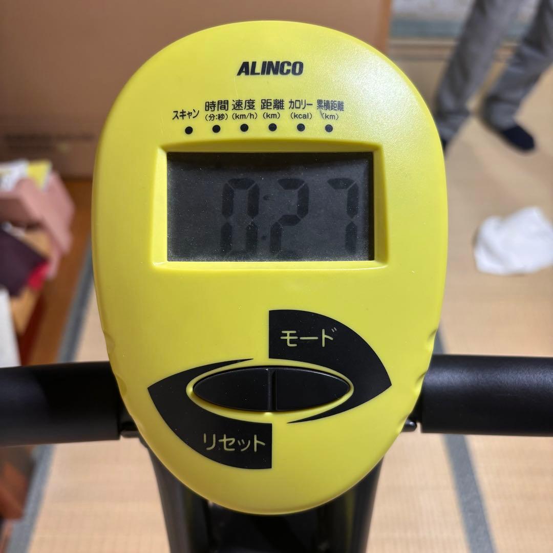 アルインコ エアロバイク エアロマグネティックバイク AFB4416G 中古品