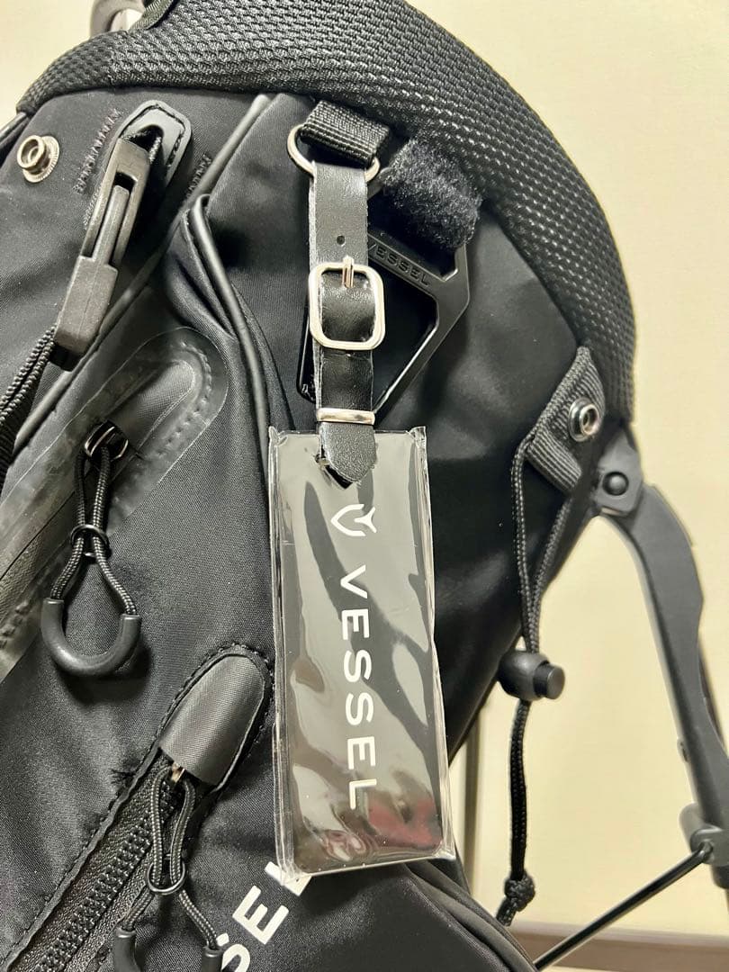 Vessel ブラック スタンドバッグ