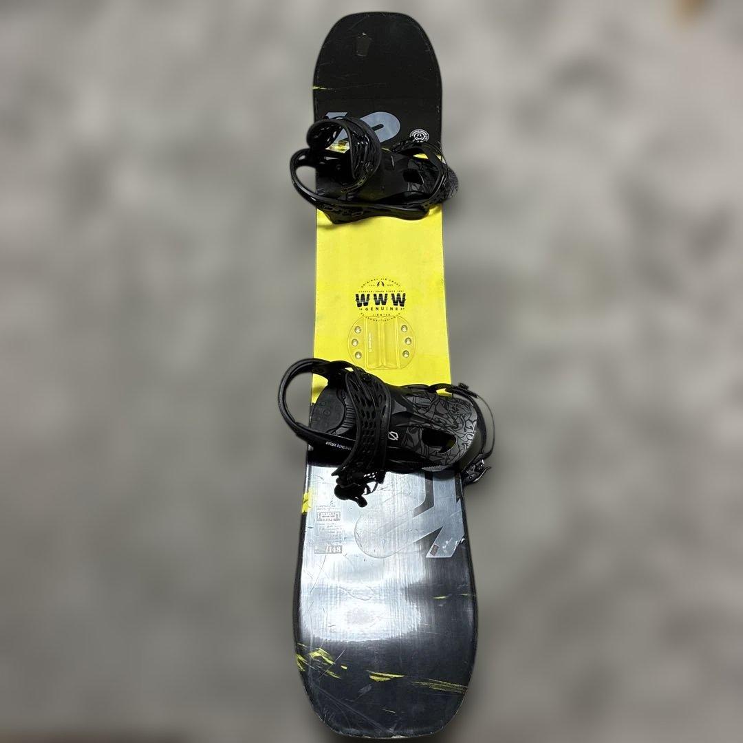 K2 WWW スノーボード 148cm
