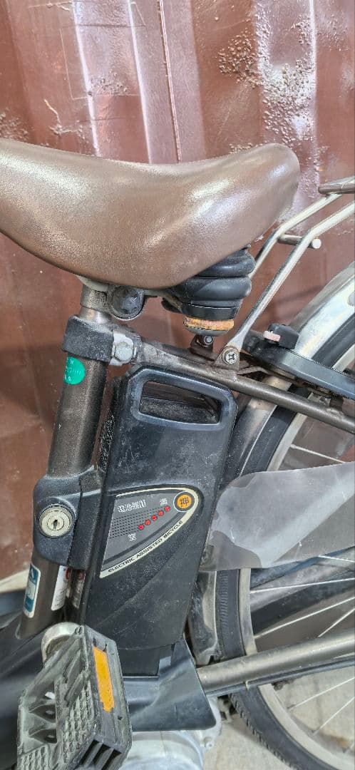 輝樹　引取限定　【バッテリージャンク扱い】パナ電動アシスト自転車