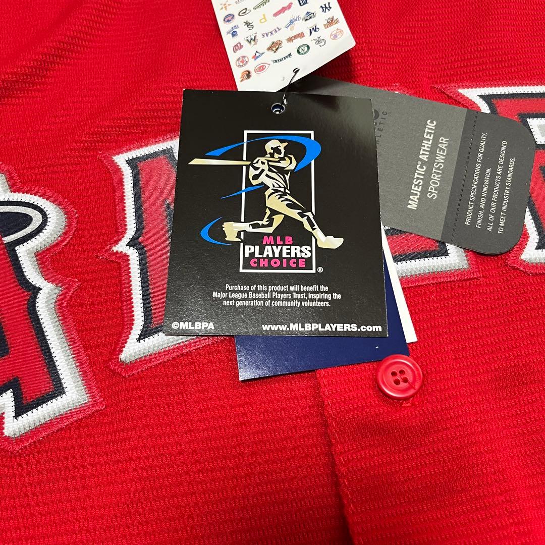 （希少、新品）MLB エンゼルス　大谷翔平　ユニフォーム　M 日本Ｌサイズ相当