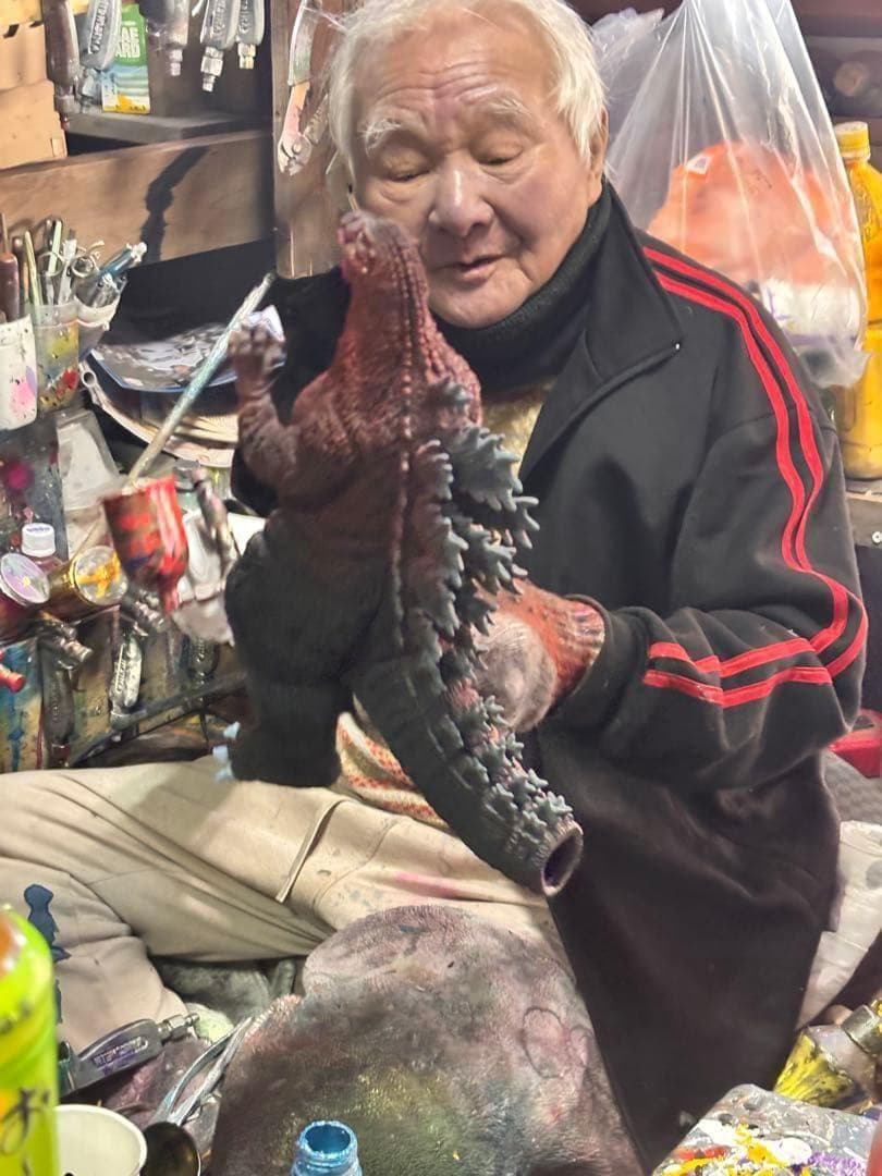 東宝30ｃｍシリーズ 後藤氏カスタム塗装 1995 ラストシーン ゴジラ