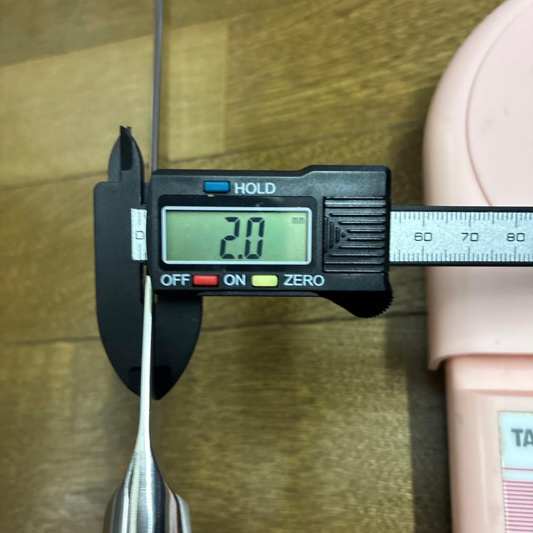 鬼切　菜切り包丁　ダマスカス銀三